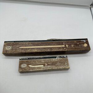 Vintage Fuller Cutlery Chef's Collection 3" Paring Knife 9" Sharpening Steel NOS